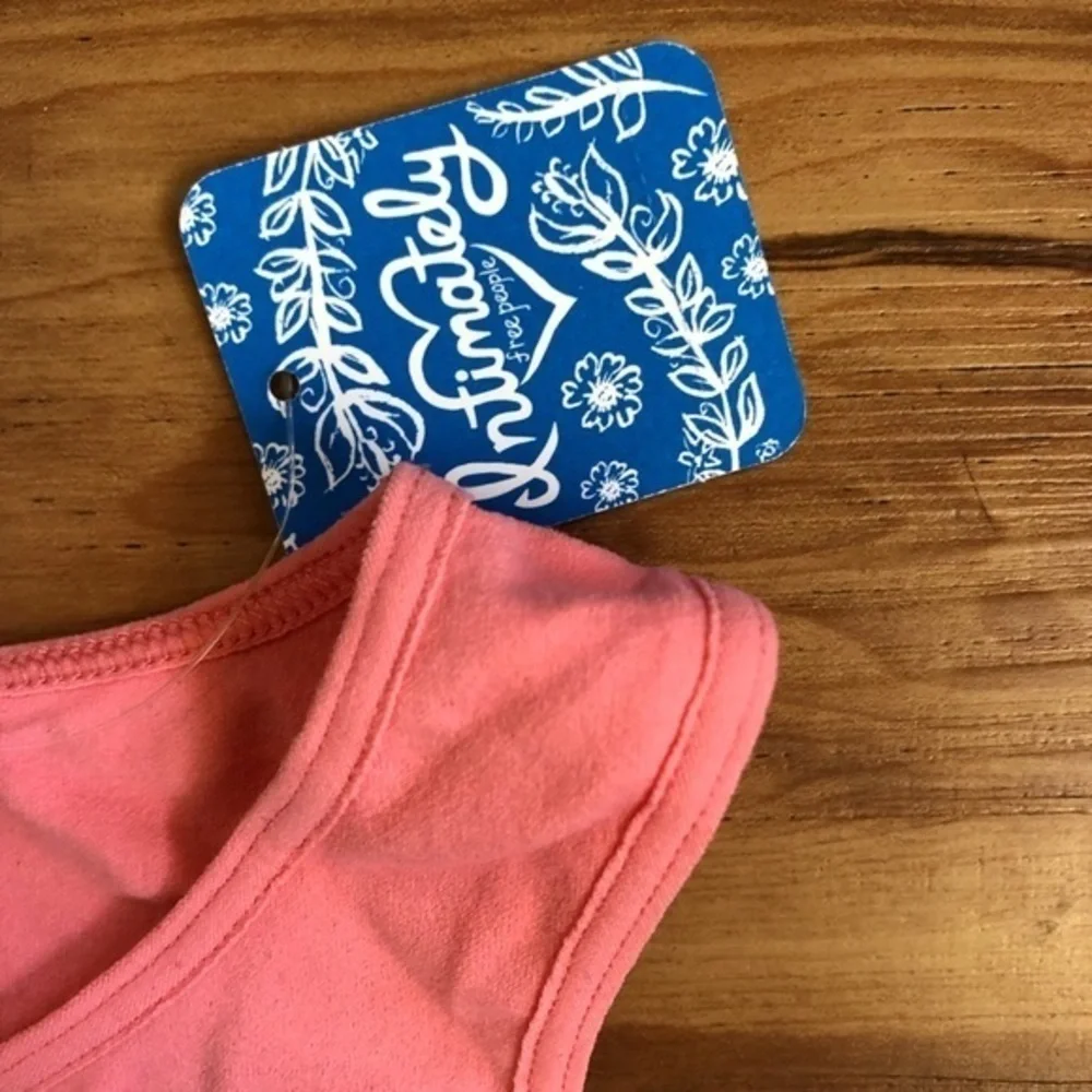 New Free People Racerback Crisscross Bralette
